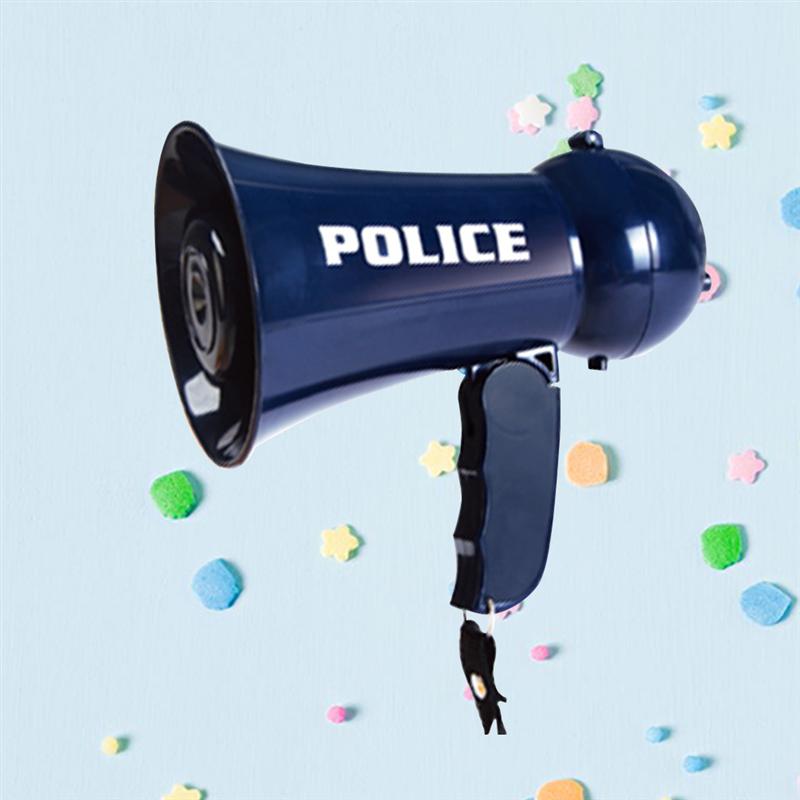 Law Enforcement Role-Play Megaphone Toy - Sapphire Blue