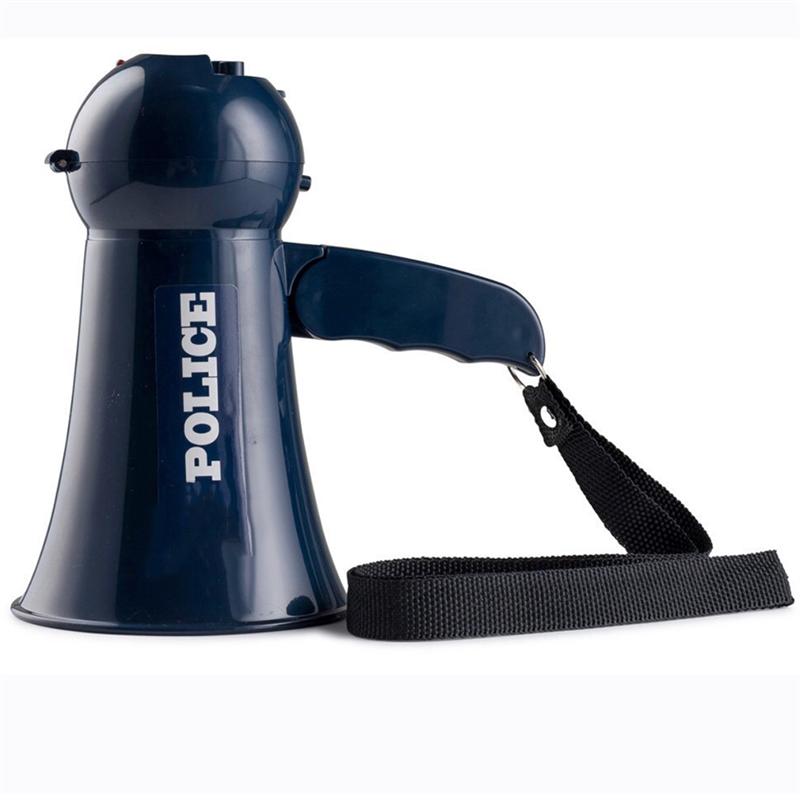 Law Enforcement Role-Play Megaphone Toy - Sapphire Blue