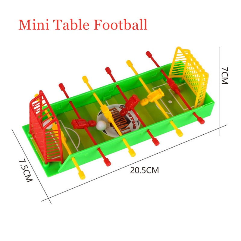 Mini Table Sports Football Soccer Arcade Party Games Double Battle Interactive Toys for Children Kids Adults