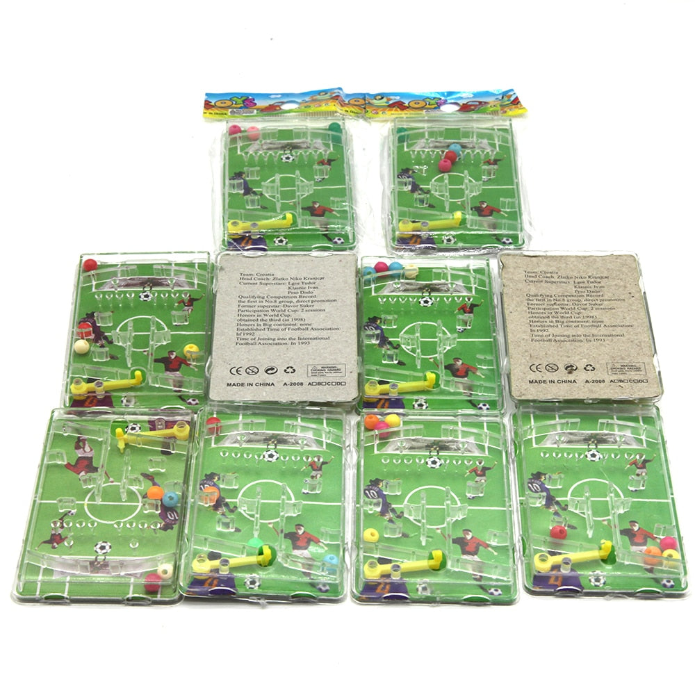 20 Pcs Football Maze Game early Educational Toy For Kids Birthday Party Favors Boys Girls Soccer Toy Pinata Goodie Bag Stuffing