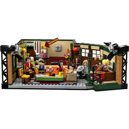 New 1228Pcs Friends Classic TV American Drama Friends Central Perk Cafe Fit Model Building Block Bricks 21319 Toy Gift