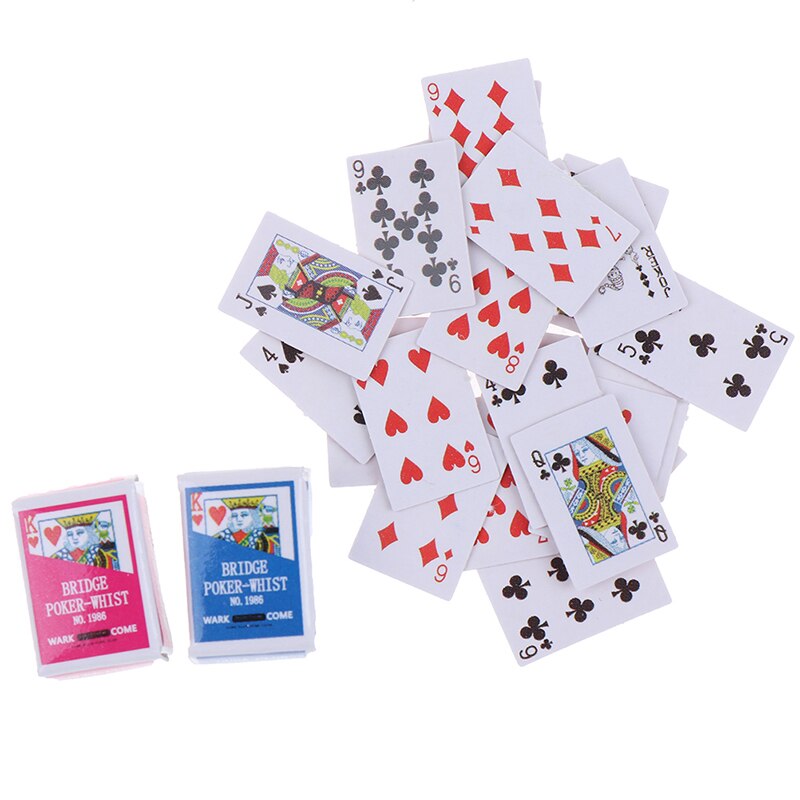 Micro Poker Playing Cards 1:12