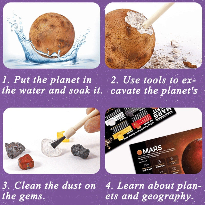 Excavate and Learn with our Solar System Science Toy