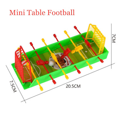 Mini Table Sports Football Soccer Arcade Party Games Double Battle Interactive Toys for Children Kids Adults