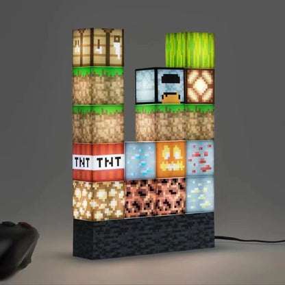 Custom Stitching Lamp - MINECRAFT