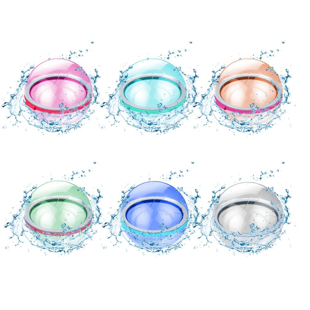 Water Bomb Splash Balls Reusable Water Balloons Absorbent Ball Outdoor Pool Beach Play Toy Pool Party Favors Water Fight Games